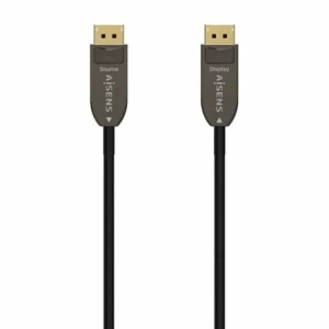 Cable DisplayPort 1.4 AOC 8K Aisens A155-0606/ DisplayPort Macho - DisplayPort Macho/ 10m/ Negro