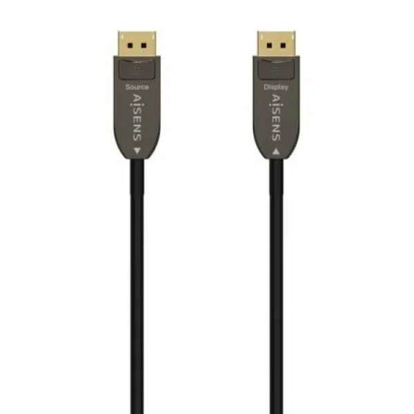 Cable DisplayPort 1.4 AOC 8K Aisens A155-0607/ DisplayPort Macho - DisplayPort Macho/ 15m/ Negro