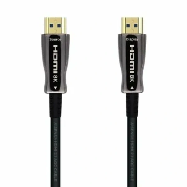 Cable HDMI 2.1 AOC 8K Aisens A153-0515/ HDMI Macho - HDMI Macho/ 10m/ Negro