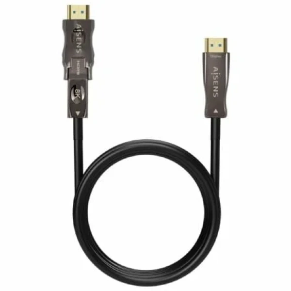 Cable HDMI 2.1 AOC 8K Desmontable Aisens A153-0648/ HDMI Macho / D Macho - HDMI Macho/ 50m/ Negro - Imagen 2