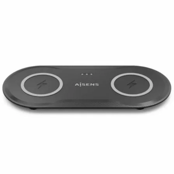 Base de carga Inalámbrica Aisens ASCH-15W2WC060-BK/ 15W/ Negro - Imagen 2