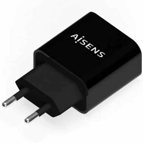 Cargador de Pared Aisens A110-0538/ 1xUSB Tipo-C PD3.0/ 20W/ Negro - Imagen 2