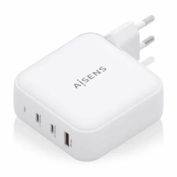 Cargador de Pared GaN Aisens ASCH-140W3P030-W/ 2xUSB Tipo-C/ 1xUSB/ 140W - Imagen 2