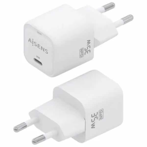 Cargador de Pared GaN Aisens ASCH-35W1P022-W/ 1xUSB Tipo-C/ 35W - Imagen 3