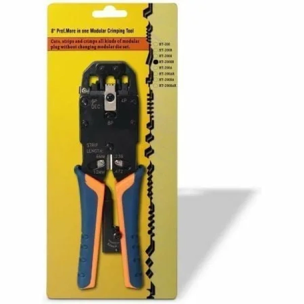 Crimpadora Metálica de Carraca Aisens A142-0311 para RJ10-RJ11-RJ12-RJ45 - Imagen 3