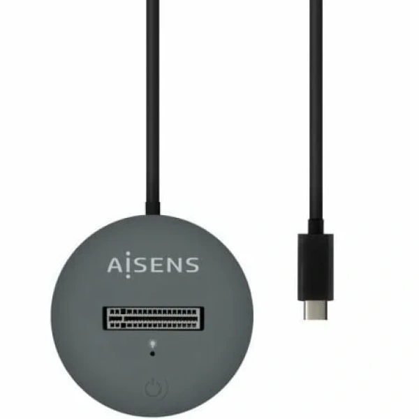 Dock USB Tipo-C para SSD M2 SATA/NVMe Aisens ASUC-M2D014-GR/ Gris - Imagen 2