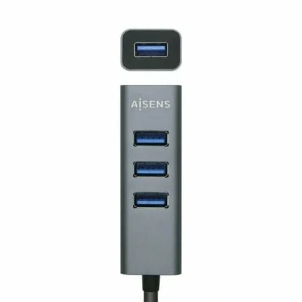 Hub USB Tipo-C Aisens A109-0508/ 4xUSB - Imagen 2