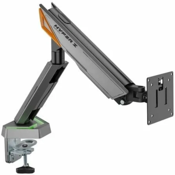 Soporte de Mesa Gaming para Monitor Aisens DT49TSRRGB-347/ Giratorio/ Inclinable/ hasta 16kg/ con Iluminación RGB - Imagen 3
