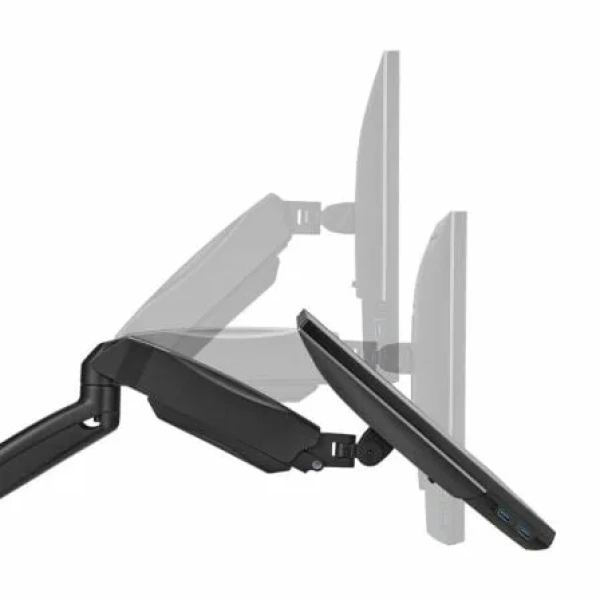 Soporte de Pared con Contrapeso para Monitor y TV Aisens WT32TSR-223/ Giratorio/ Inclinable/ hasta 9kg - Imagen 2