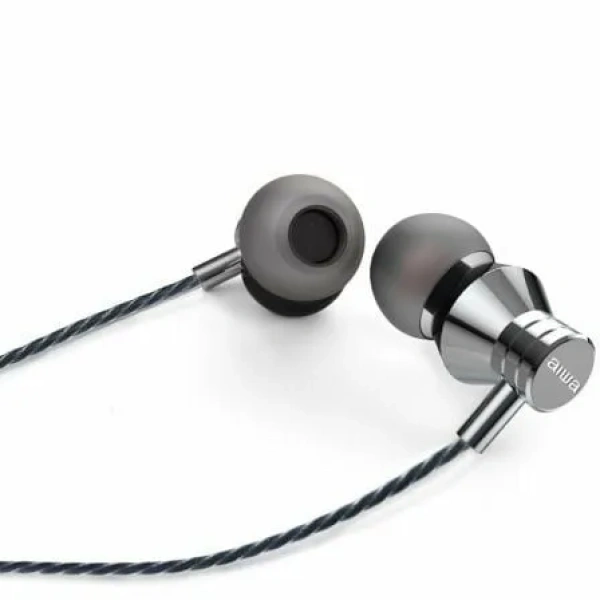 Auriculares Intrauditivos Aiwa ESTM-50SL/ con Micrófono/ Jack 3.5/ Plateados - Imagen 2