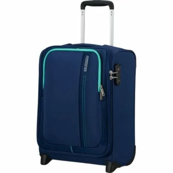 Maleta de Cabina American Tourister Sea Seeker Upright/ 45x36x20cm/ 2 Ruedas/ Marino Combate - Imagen 2