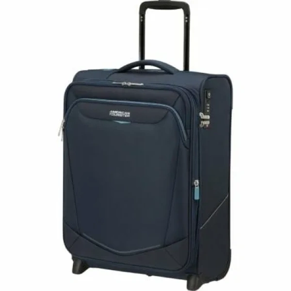 Maleta de Cabina American Tourister Upright SummerRide 55cm/ 55x40x20cm/ 2 Ruedas/ Azul Marino - Imagen 2