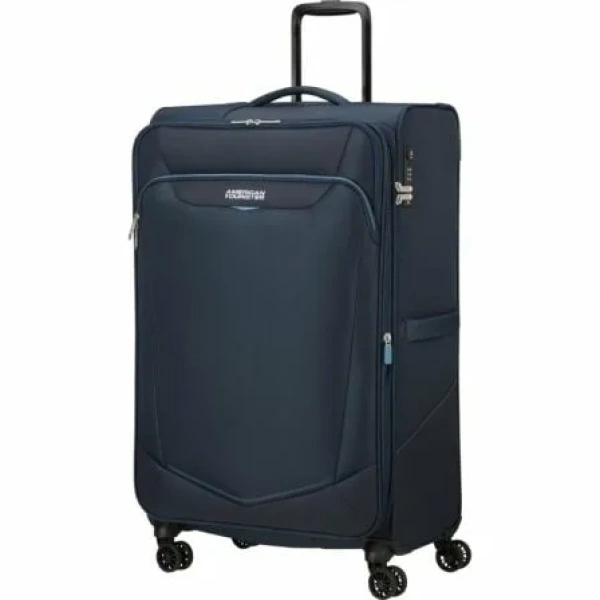Maleta Grande American Tourister SummerRide Spinner 80cm/ 80x48x30cm/ 4 Ruedas/ Azul Marino - Imagen 2