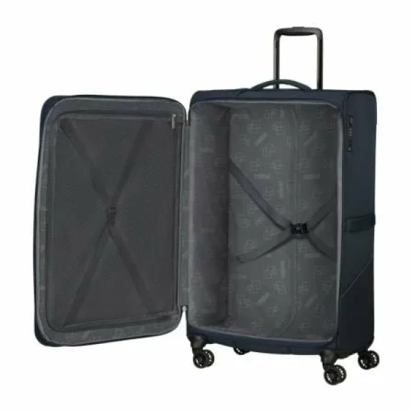 Maleta Grande American Tourister SummerRide Spinner 80cm/ 80x48x30cm/ 4 Ruedas/ Azul Marino - Imagen 3