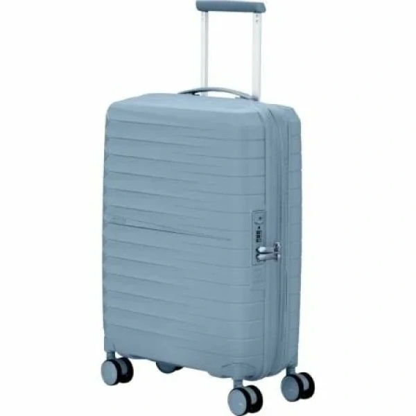Maleta de Cabina American Tourister FastForward Spinner Expansible 55cm/ 55x40x23cm/ 4 Ruedas/ Azul - Imagen 2