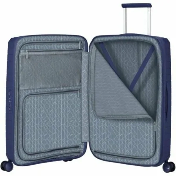 Maleta Mediana American Tourister FastForward Spinner Expansible 68cm/ 68x46x30cm/ 4 Ruedas/ Púrpura Anochecer - Imagen 3