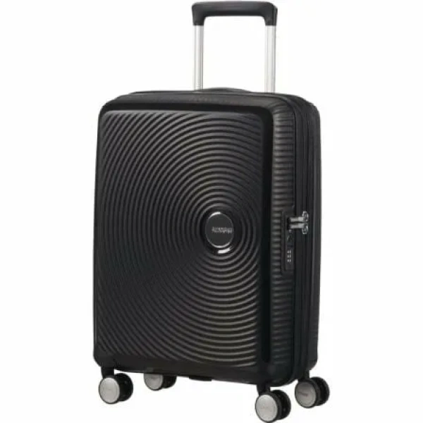 Maleta de Cabina American Tourister SoundBox Spinner 55cm/ 55x40x20cm/ 4 Ruedas/ Negra - Imagen 2