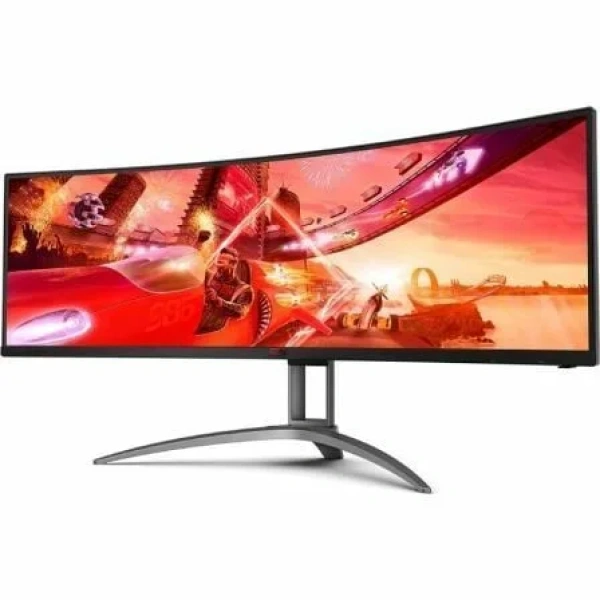 Monitor Gaming Ultrapanorámico Curvo AOC Agon AG493UCX2 48.8"/ Dual QHD/ 1ms/ 165Hz/ VA/ Multimedia/ Negro - Imagen 2