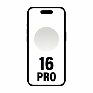 Smartphone Apple iPhone 16 Pro 128GB/ 6.3"/ 5G/ Titanio Blanco