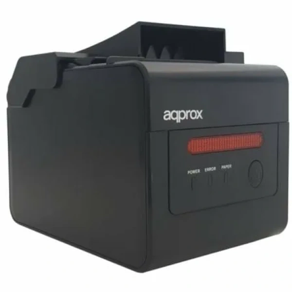 Impresora de Tickets Approx appPOS80WIFI+LAN/ Térmica/ Ancho papel 58 y 80mm/ USB-WiFi-LAN-RS232-RJ11/ Negra - Imagen 3