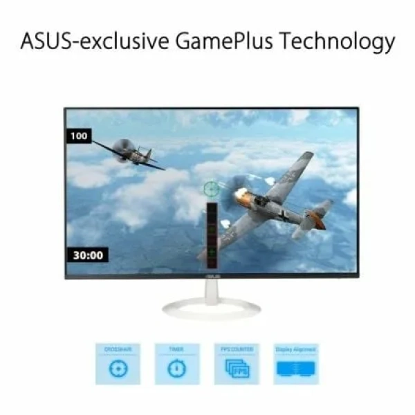 Monitor Asus VZ24EHF-W 23.8"/ Full HD/ Blanco - Imagen 3
