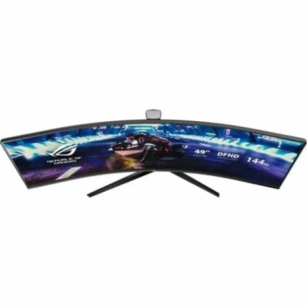 Monitor Gaming Ultrapanorámico Curvo Asus Rog Strix XG49VQ 49"/ Dual FHD/ 4ms/ 144Hz/ VA/ Multimedia/ Negro - Imagen 3