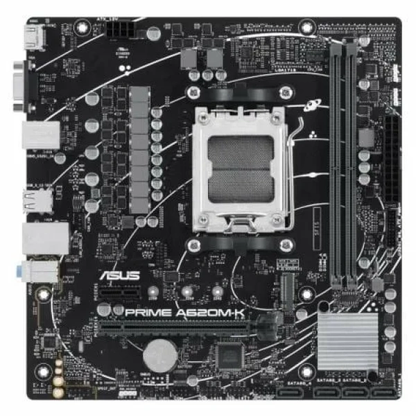 Placa Base Asus Prime A620M-K Socket AM5/ Micro ATX - Imagen 2
