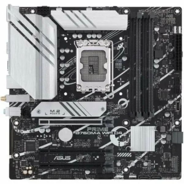 Placa Base Asus PRIME B760M-A WIFI D4 Socket 1700/ Micro ATX - Imagen 2