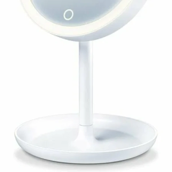 Espejo Cosmético de Maquillaje con Luz Beurer BS 45/ Telescópico/ Ø17.5cm - Imagen 3