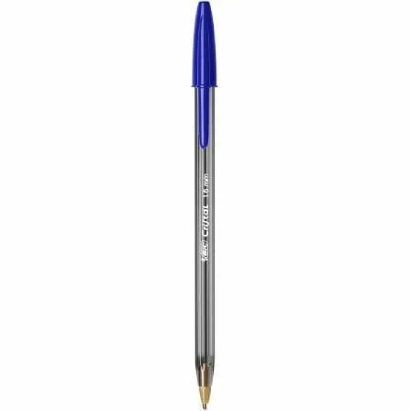 Caja de Bolígrafos de Tinta de Aceite Bic Cristal Large 880656/ 50 unidades/ Azules - Imagen 2
