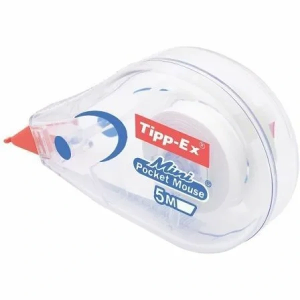 Caja de Correctores de Escritura en Cinta Bic Tipp-Ex Mini Pocket Mouse/ 5mm x 5m/ 10 unidades - Imagen 3