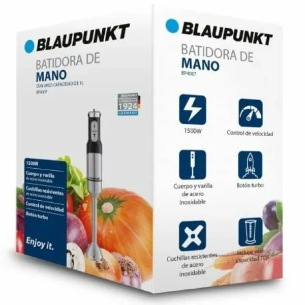 Batidora de mano Blaupunkt BP4007/ 1500W/ Capacidad 1L - Imagen 2