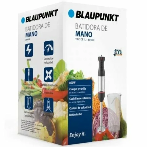 Batidora de mano Blaupunkt BP4008/ 800W/ Capacidad 1L - Imagen 3
