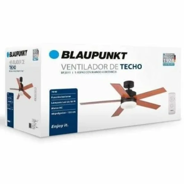 Ventilador de Techo Blaupunkt BP2011/ 70W/ 5 Aspas 122cm - Imagen 3