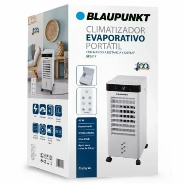 Climatizador Evaporativo Blaupunkt BP2017/ 65W/ Deposito 8L - Imagen 2