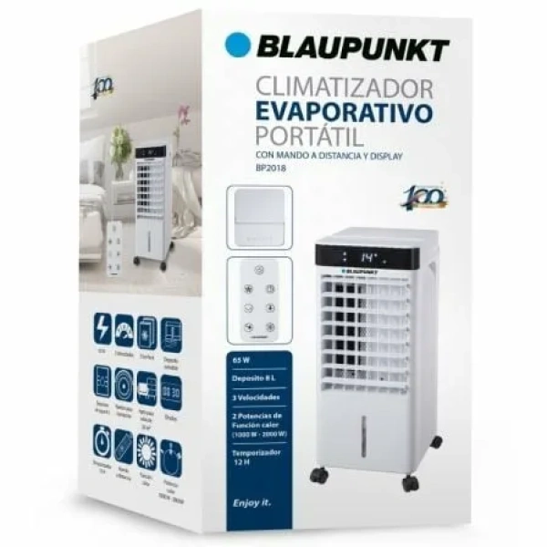 Climatizador Blaupunkt BP2018/ 65W/ Deposito 8L/ Función Calefactor - Imagen 2