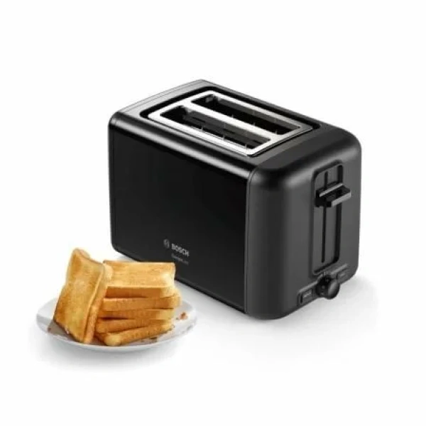 Tostador Bosch DesignLine TAT3P423/ 970W/ Negro - Imagen 2