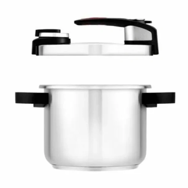 Olla a Presión Tekna A185602/ Ø22cm/ 6L/ Acero Inoxidable/ Apta para Inducción - Imagen 2