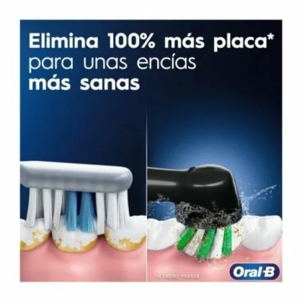 Cepillo Dental Braun Oral-B Series Pro 3 3000/ Incluye 4 Recambios/ Negro - Imagen 3