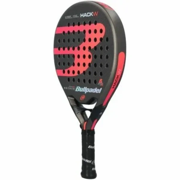Pala de Pádel Bullpadel Hack W 2019 (Ale Salazar)/ Roja y Negra - Imagen 2