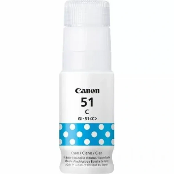 Botella de Tinta Original Canon GI-51/ Cian - Imagen 2