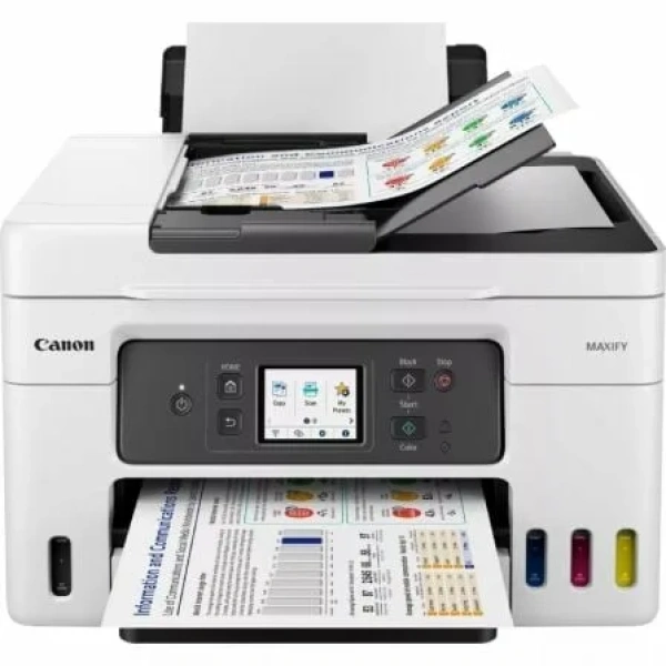 Multifunción Recargable Canon MAXIFY GX4050 MegaTank WiFi/ Fax/ Dúplex/ Blanca - Imagen 3