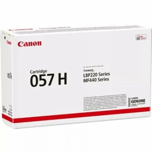 Tóner Original Canon i-SENSYS nº057H Alta Capacidad/ Negro - Imagen 2