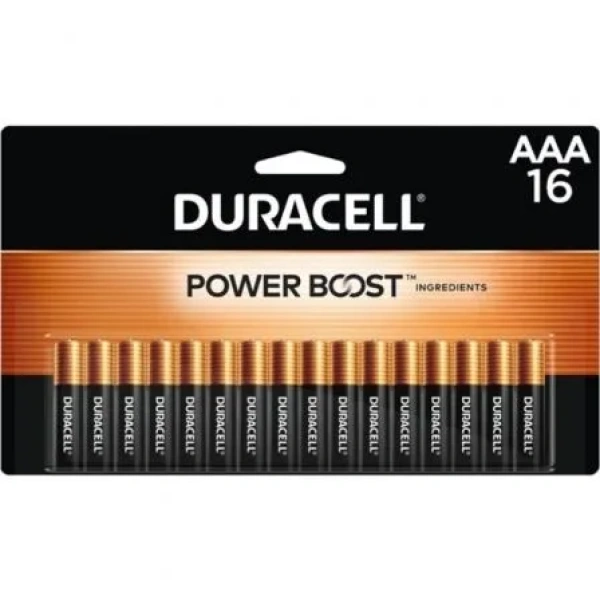 Pack de 16 Pilas AAA Duracell Plus Power Boost DPBLR3B16/ 1.5V/ Alcalinas
