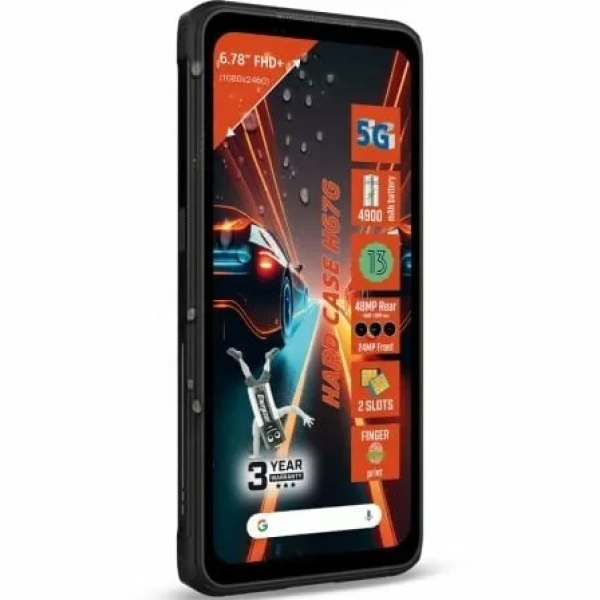 Smartphone Ruggerizado Energizer Hard Case H67G 4GB/ 128GB/ 5G/ 6.78"/ Negro - Imagen 2