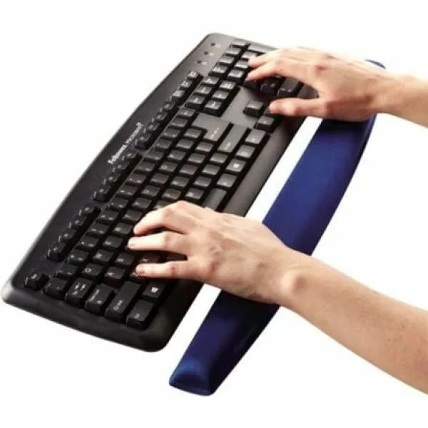 Reposamuñecas Fellowes 9178401/ 19 x 471.1 x 58.7mm/ Azul - Imagen 2