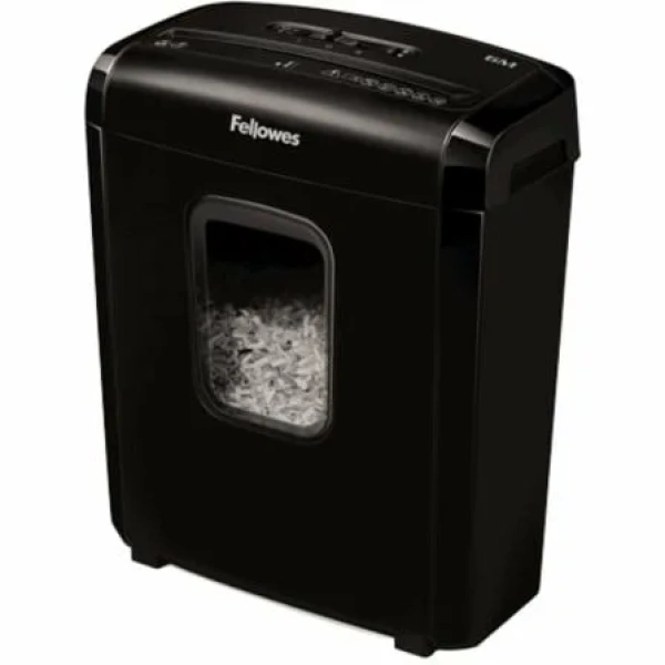 Destructora Fellowes 6M/ Minicorte de 4 x 12mm/ Negra - Imagen 2