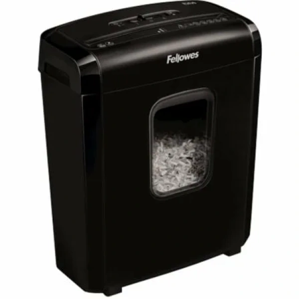 Destructora Fellowes 6M/ Minicorte de 4 x 12mm/ Negra - Imagen 3