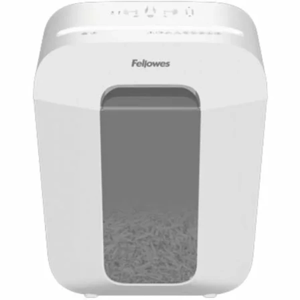 Destructora Fellowes LX50/ Corte en Partículas de 4 x 37mm/ Blanca