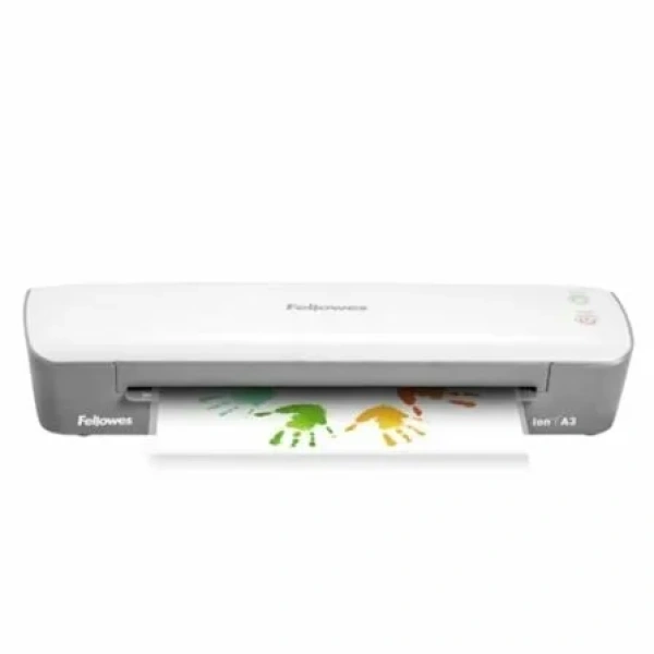 Plastificadora Fellowes Ion A3/ hasta A3 y 125 Micras/ Blanca y Gris - Imagen 2
